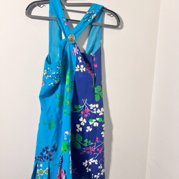 VINTAGE Versace for H&M 2 Tone Asymmetrical Dress | 2011 collection | US6 EU36 - Picture 4 of 8